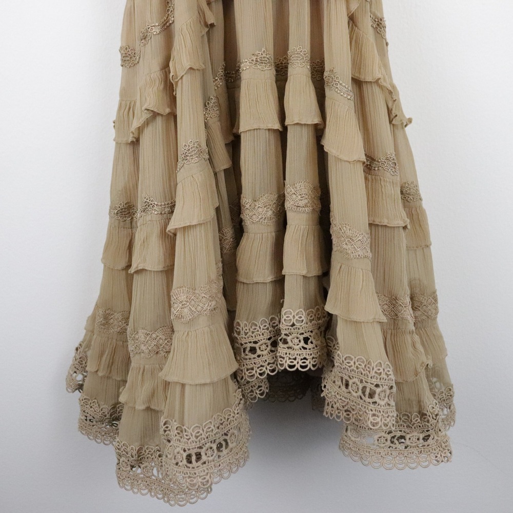 Rococo Sand Tessa Mini Dress‎ Large Ruffle Tiered - Picture 5 of 15